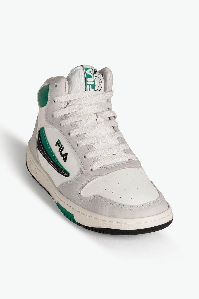 Tênis Fila FX-33 High Masculino Branco/Verde 8