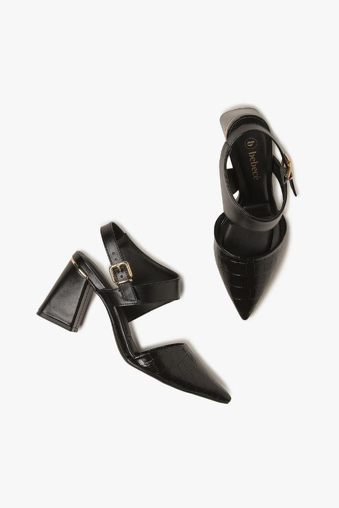 Sapato Feminino Bebecê Damiane Preto 3