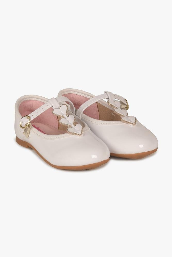 Sapatilha Infantil Molekinha Livia Branco 4