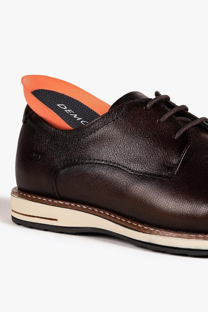Sapato Casual Masculino Democrata Metropolitan Oliver Café 2