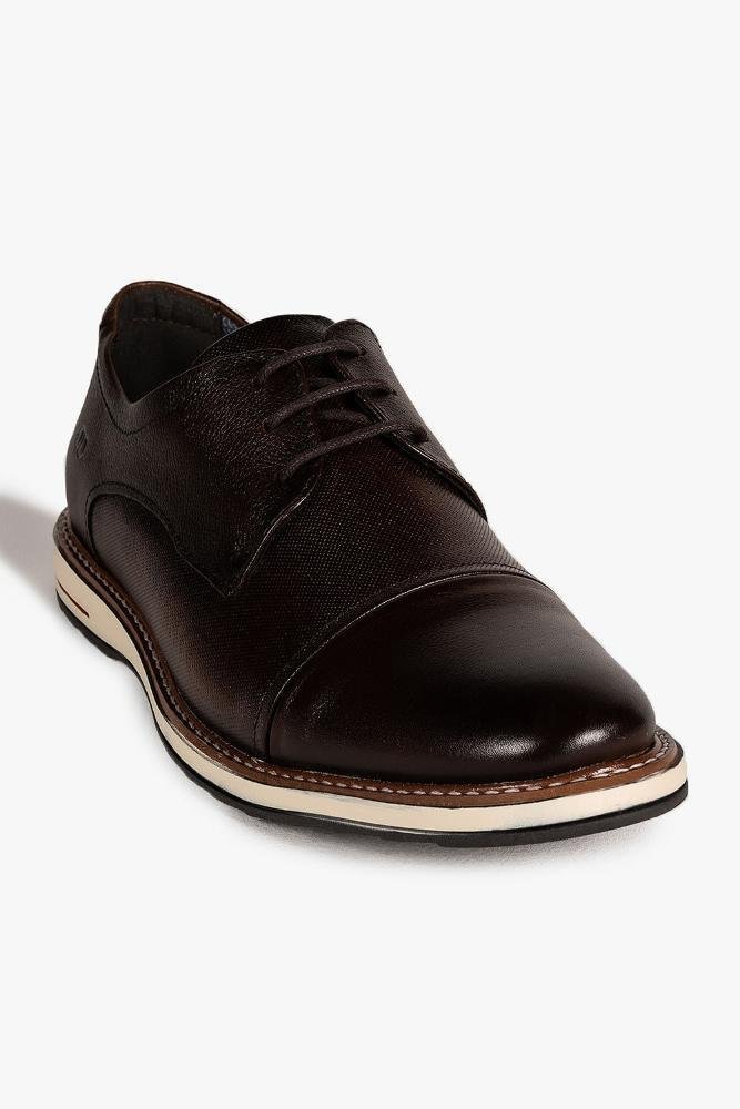 Sapato Casual Masculino Democrata Metropolitan Oliver Café 4