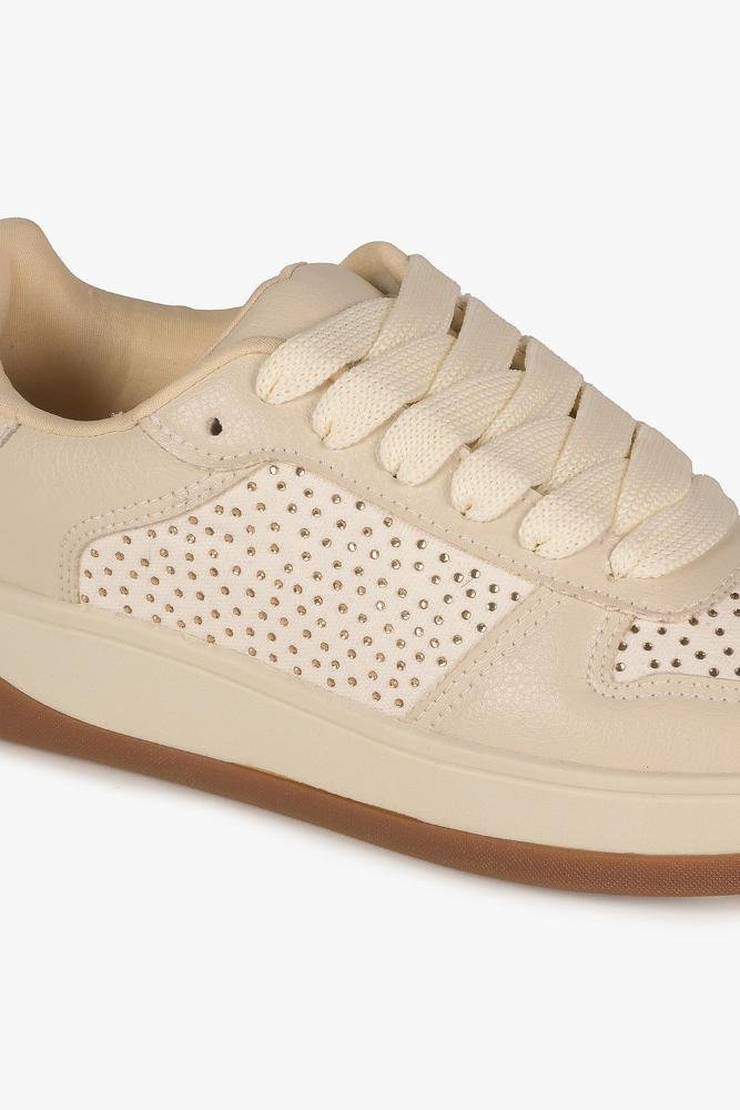 Tênis Feminino Costes Aisha Off White 2