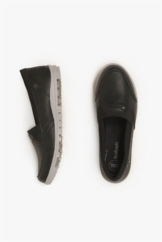 Conforto Feminino Slip On Kolosh Viviane Preto 3