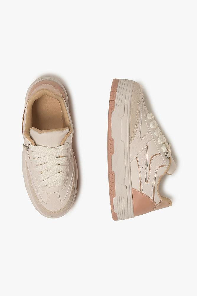 Tênis Feminino Plataforma Costes Venus Off White 3