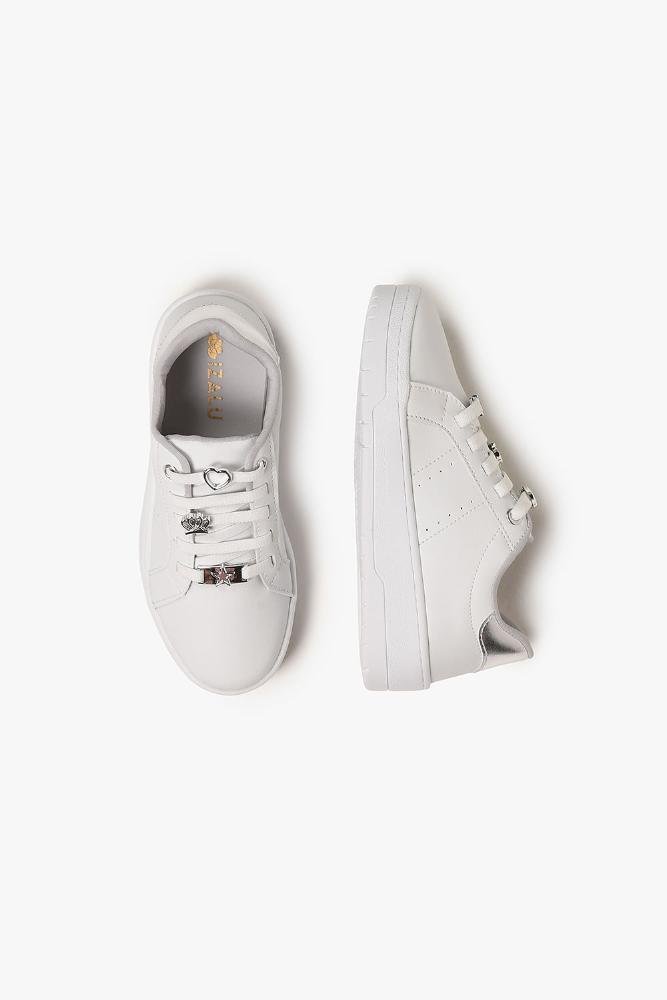 Tênis Casual Infantil Izalu Maya Branco 3