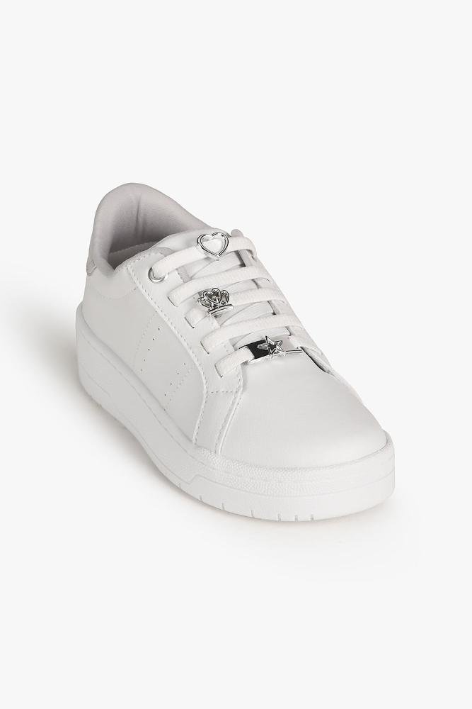 Tênis Casual Infantil Izalu Maya Branco 4