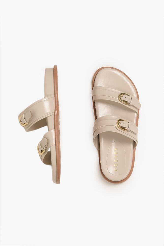 Papete Feminina Costes Anelise Off White 3