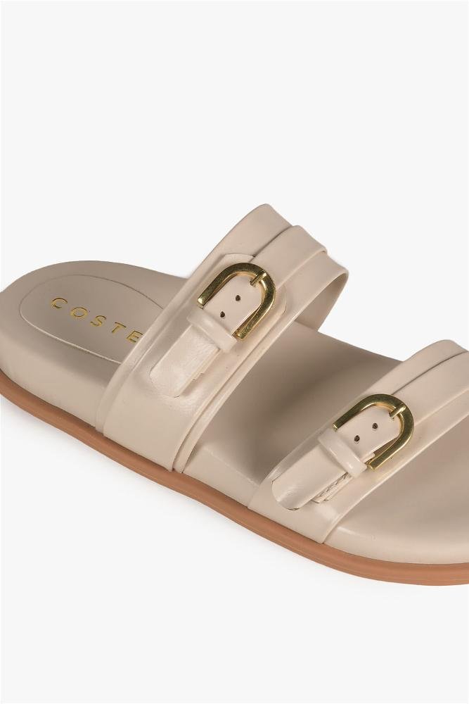 Papete Feminina Costes Anelise Off White 5