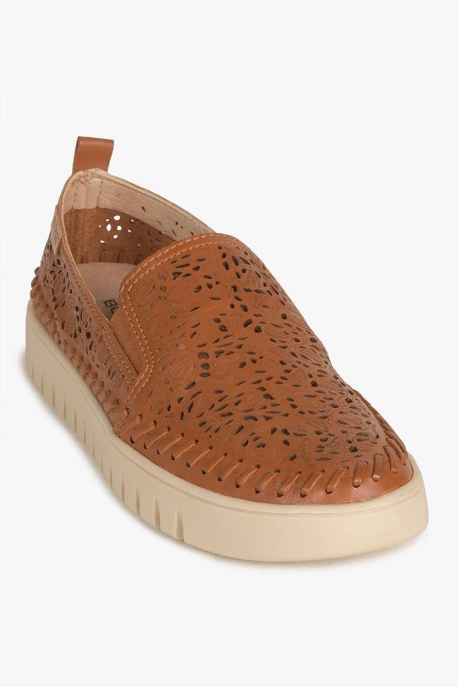 Tênis Feminino Slip On Bottero Elizze Caramelo 8