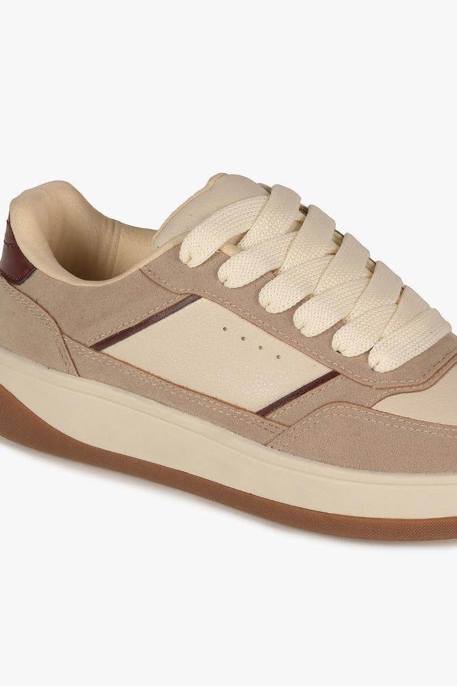 Tênis Feminino Costes Beth Bege 2