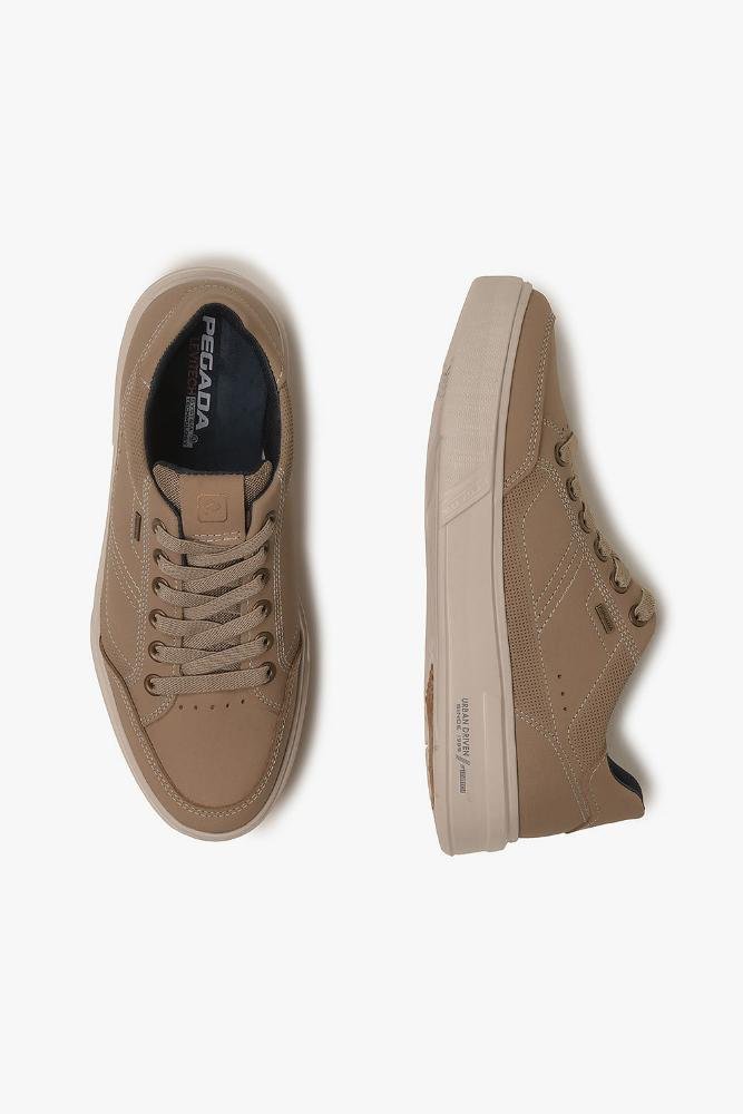 Sapatênis Masculino Pegada Urban Driven Bege 3