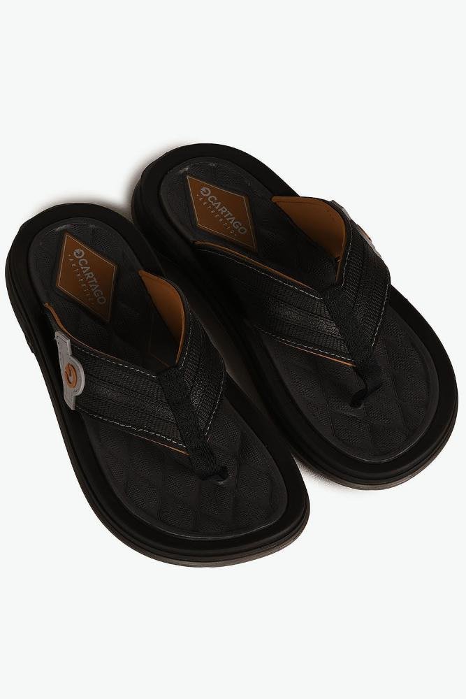 Chinelo Cartago Santorini Masculino Preto 2