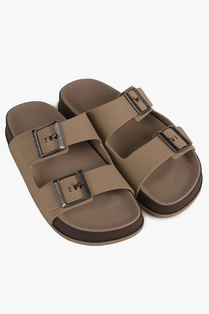 Sandália Masculina Cartago Milão Bege 2