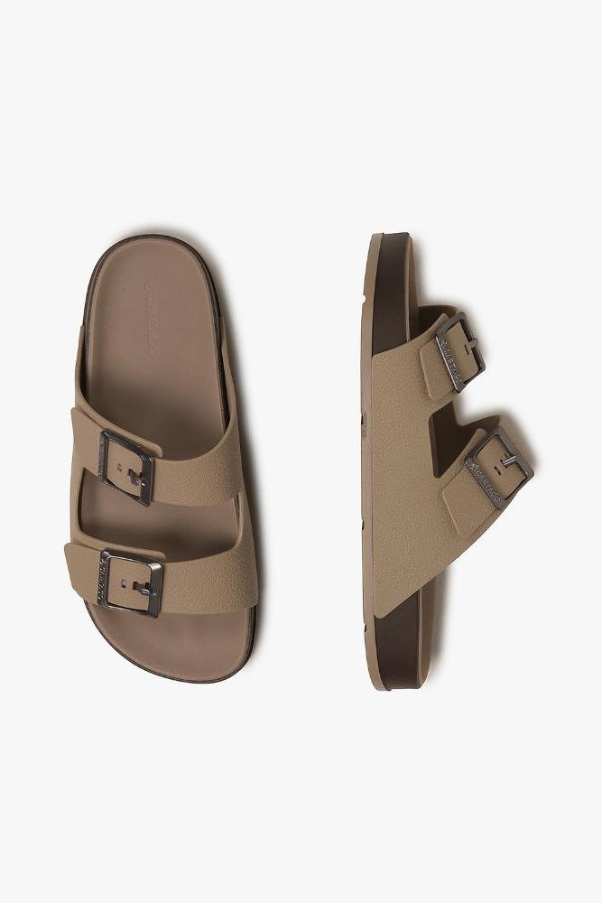 Sandália Masculina Cartago Milão Bege 3