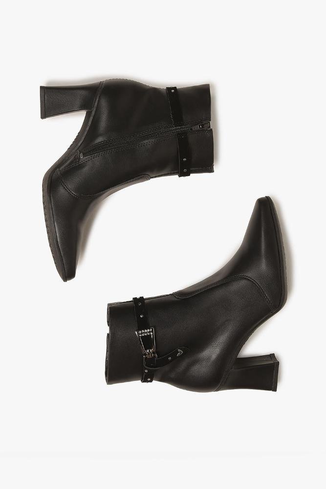 Bota Feminina Cano médio Mississipi Raven Preto 3