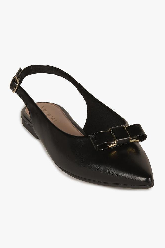 Sapato Feminino Slingback Mundial Ondina Preto 4