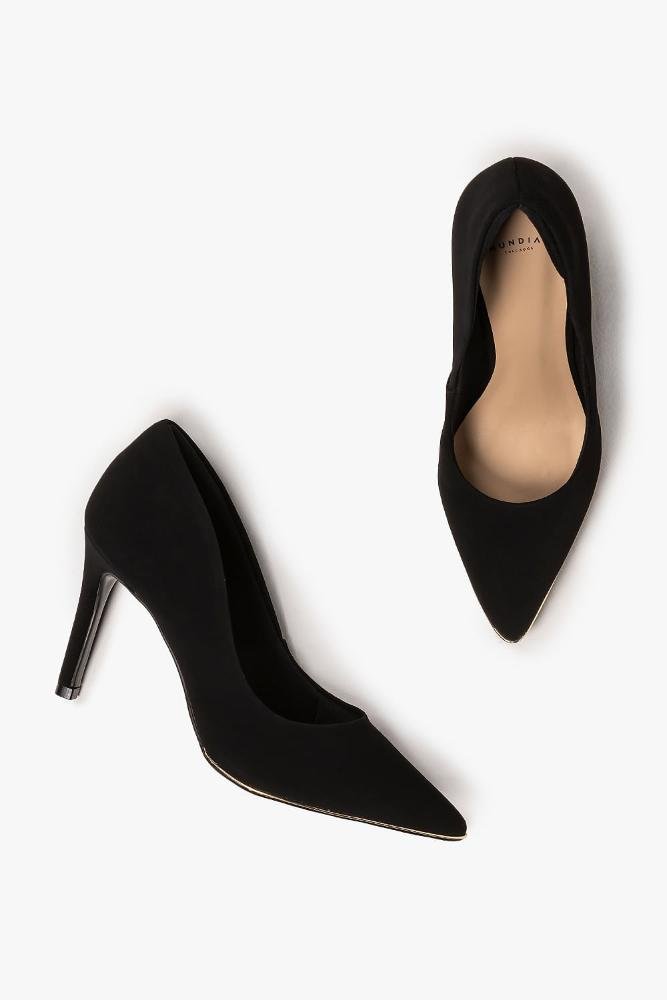 Scarpin Feminino Salto Alto Mundial Negry Preto 4
