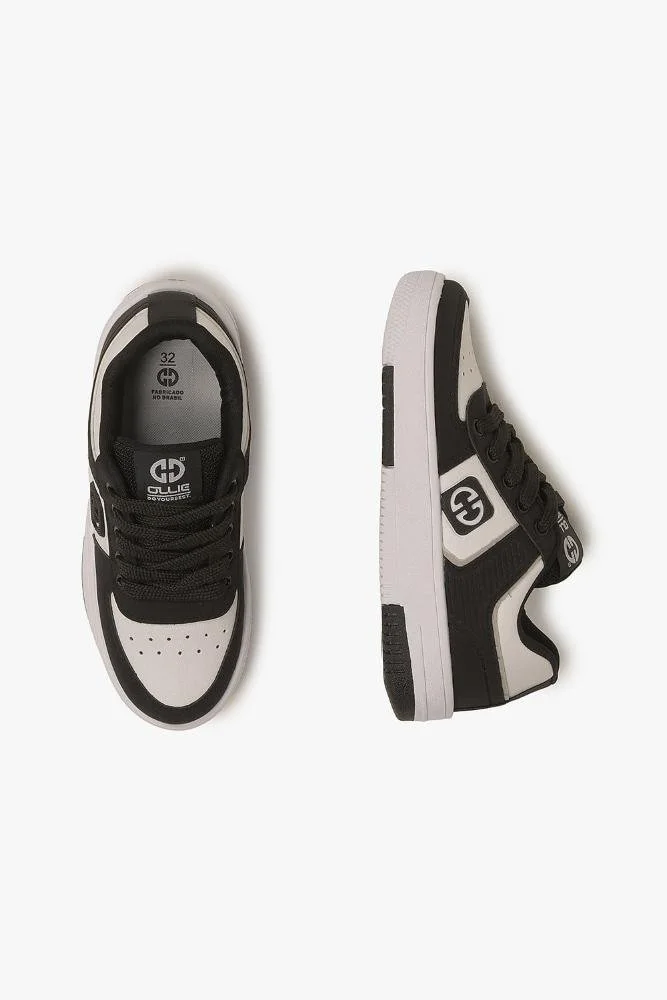 Tênis Infantil Ollie Promax 3 Branco/Preto 3