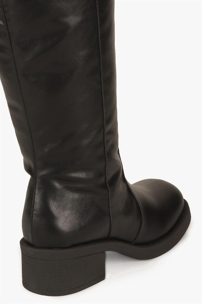 Bota Feminina Cano Alto Mundial Adda Preto 2