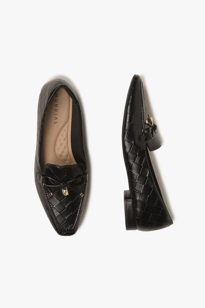 Mocassim Feminino Mundial Nilda Preto 3