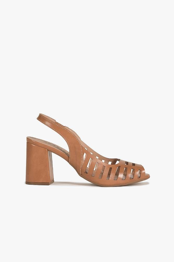 Sandália Feminina Peep Toe Mundial Angella