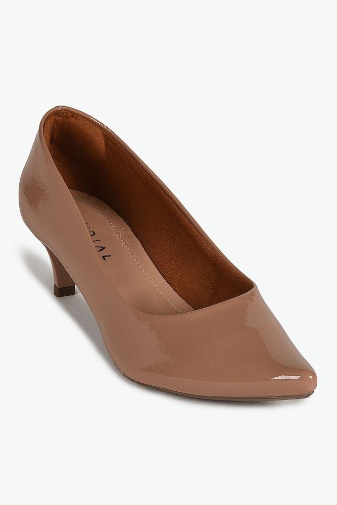 Scarpin Feminino Salto Médio Mundial Acley Marrom 4