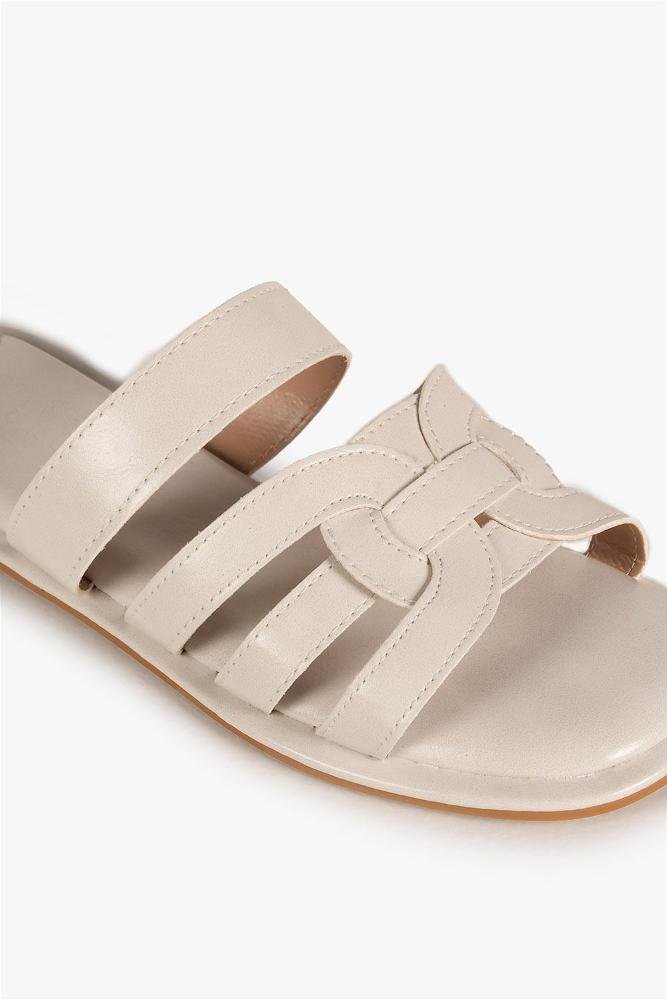 Rasteira Feminina Mundial Roza Off White 2