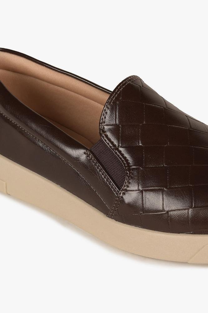 Tênis Feminino Slip On Mundial Leandra Café 2
