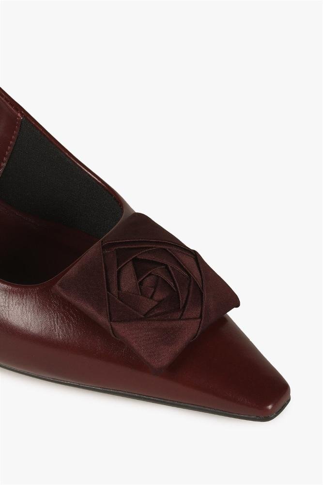 Scarpin Feminino Slingback Mundial Sarah Vermelho 2