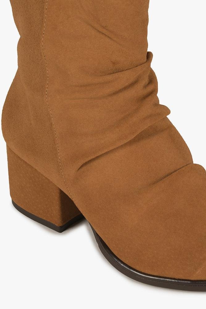 Bota Feminina Cano Curto Mundial Meliny Caramelo 2