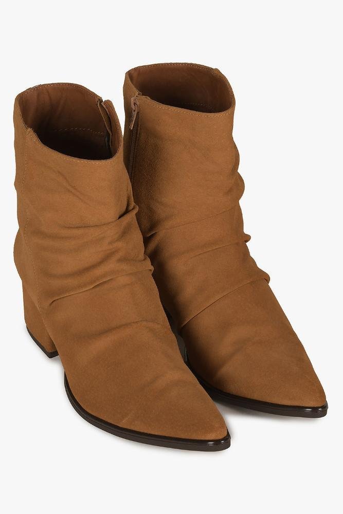 Bota Feminina Cano Curto Mundial Meliny Caramelo 4