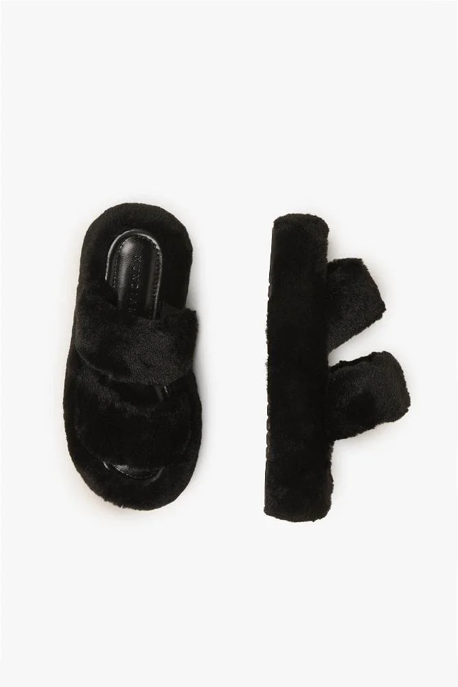 Tamanco Feminino Flatform Mundial Naiara Preto 3