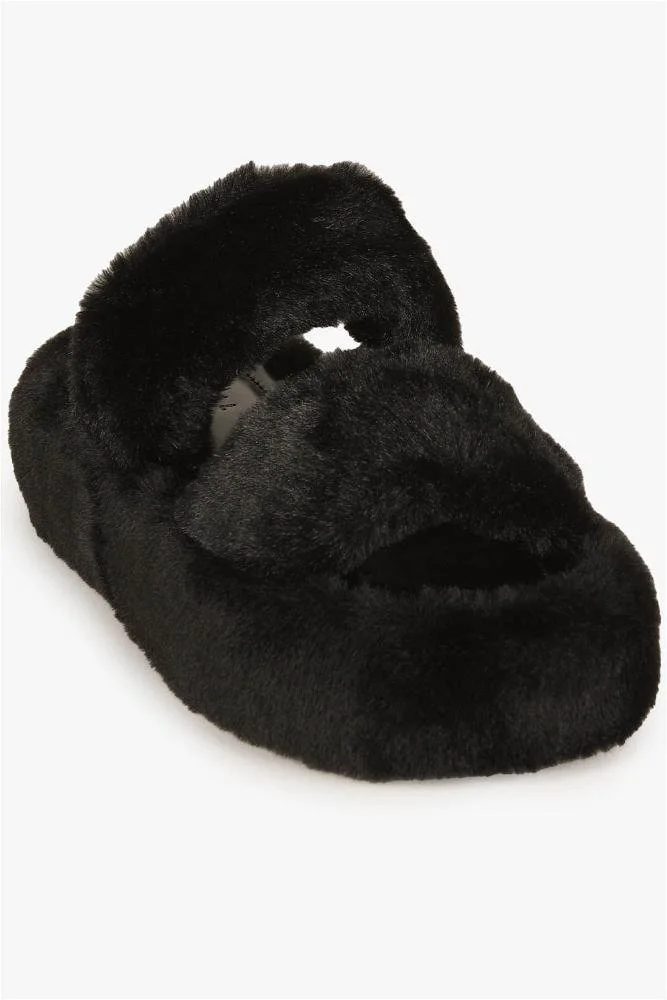 Tamanco Feminino Flatform Mundial Naiara Preto 4
