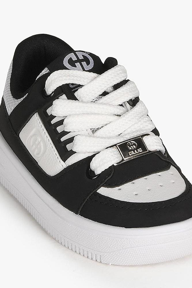 Tênis Infantil Ollie Rocky BB Branco/Preto 2