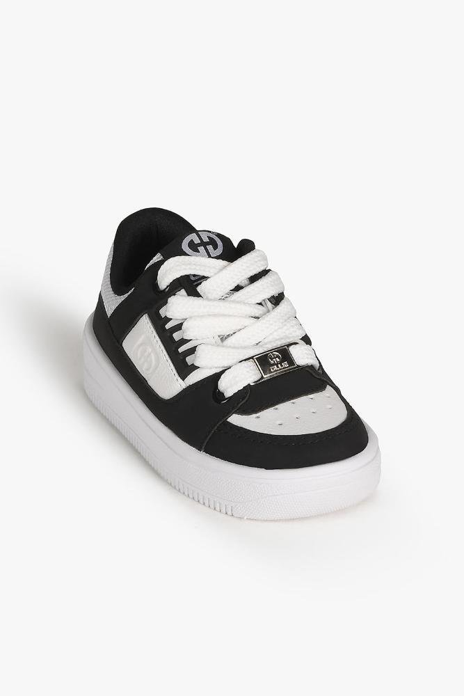 Tênis Infantil Ollie Rocky BB Branco/Preto 4