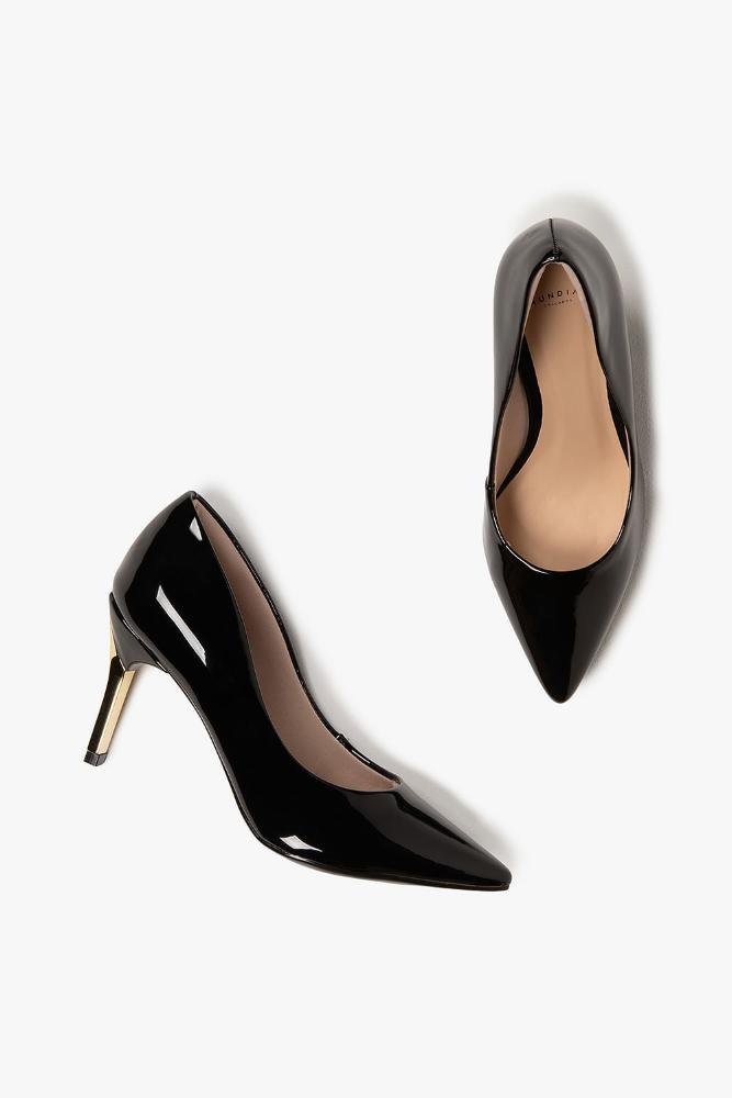 Scarpin Feminino Salto Alto Mundial Kirsten Preto 4
