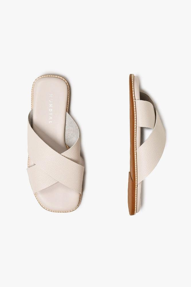 Rasteira Feminina Mundial Adrielle Off White 3