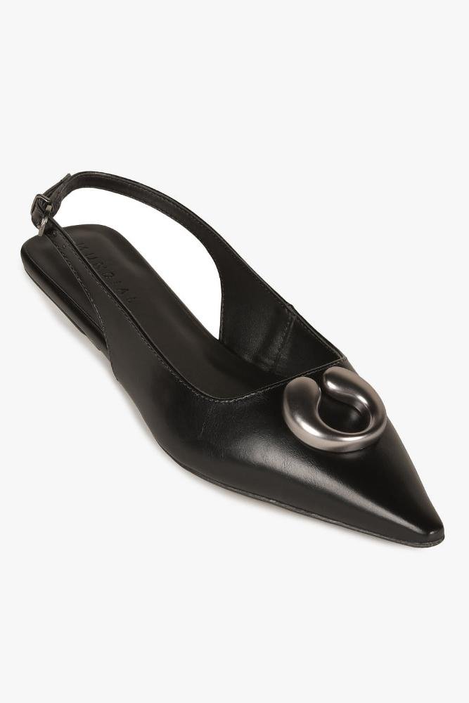 Sapatilha Feminina Slingback Mundial Eda Preto 4