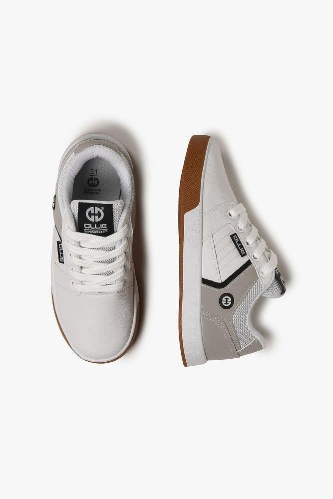 Tênis Masculino Infantil Ollie Monster 3 Off White 3
