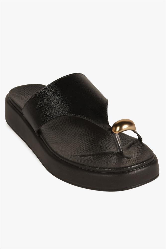Sandália Feminina Flatform Mundial Alejandra Preto 5