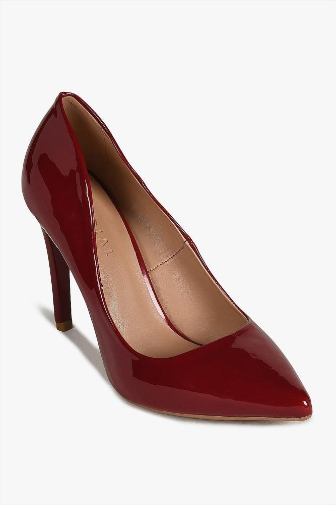 Scarpin Feminino Salto Alto Mundial Jayne Vermelho 4