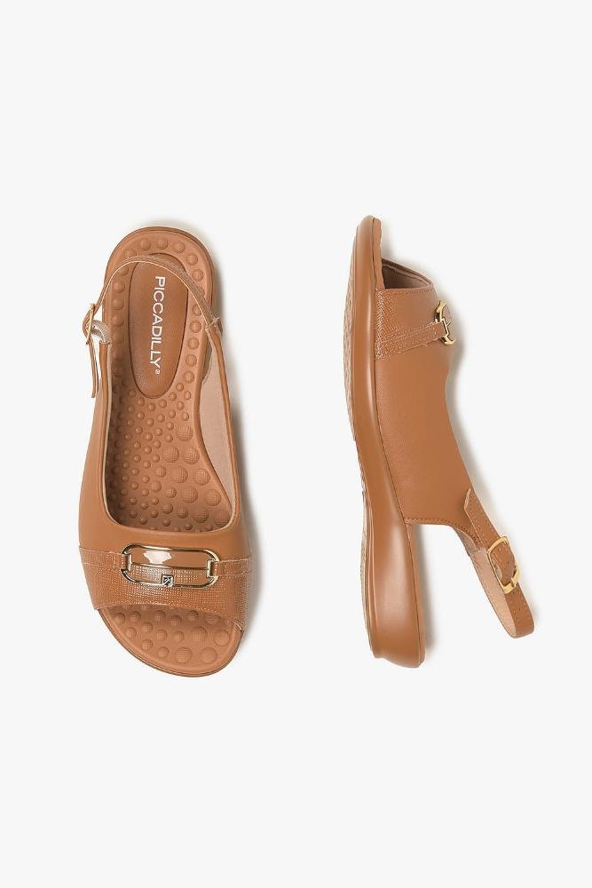 Conforto Feminino Piccadilly Elora Caramelo 3