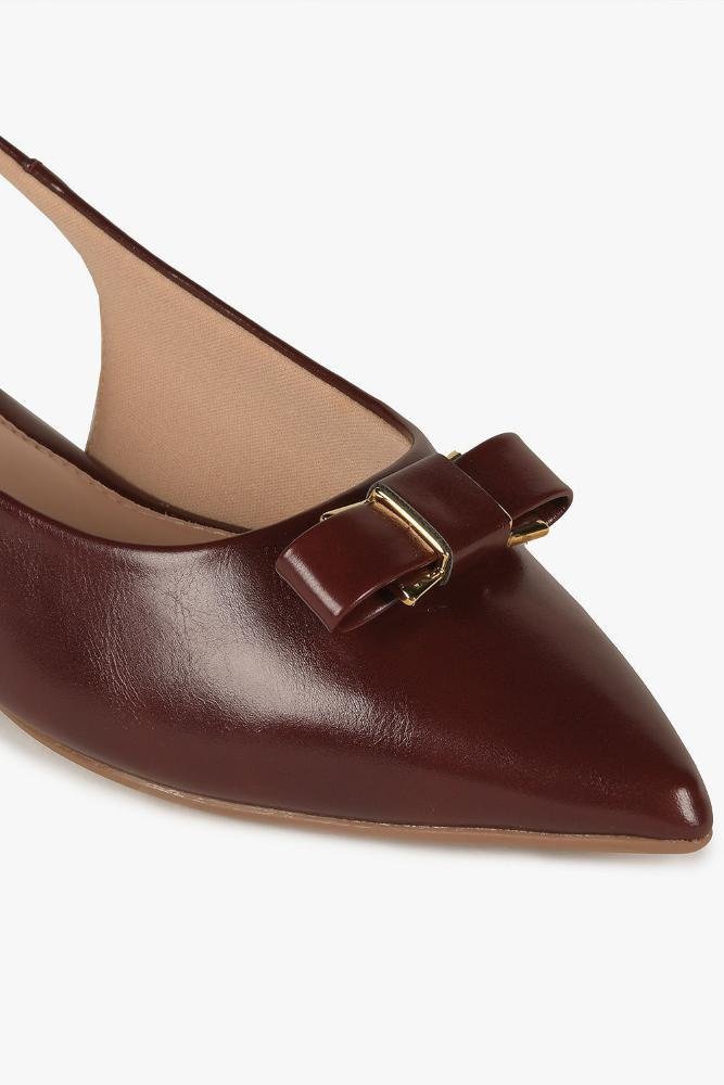 Sapato Feminino Slingback Mundial Ondina Vermelho 2