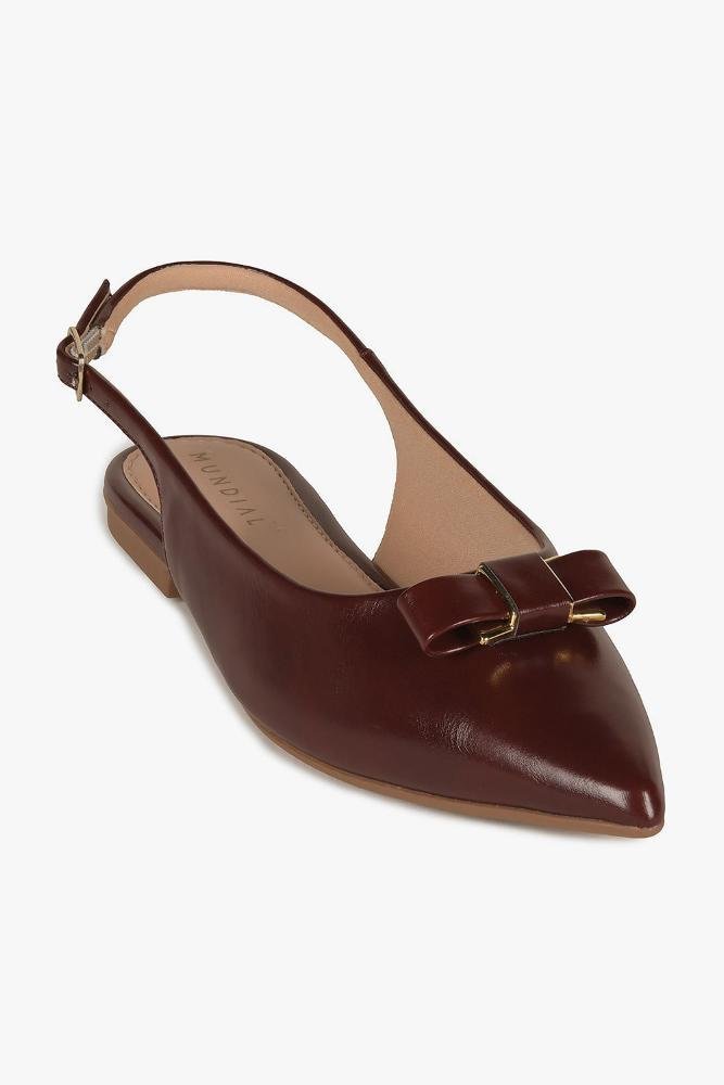 Sapato Feminino Slingback Mundial Ondina Vermelho 4