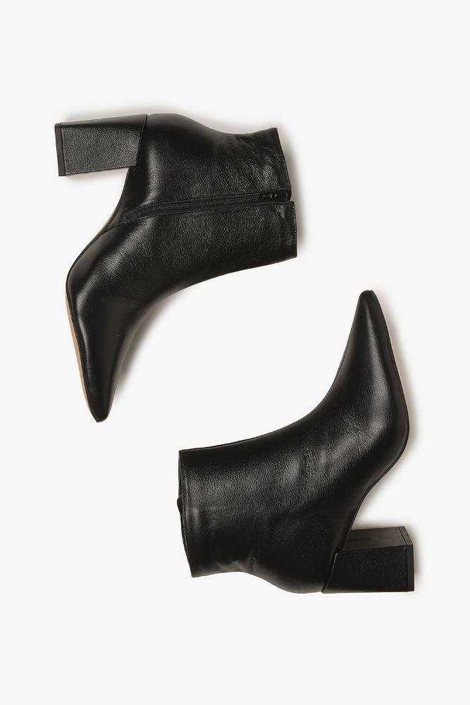 Bota Feminina Cano Médio Mundial Wynter Preto 3