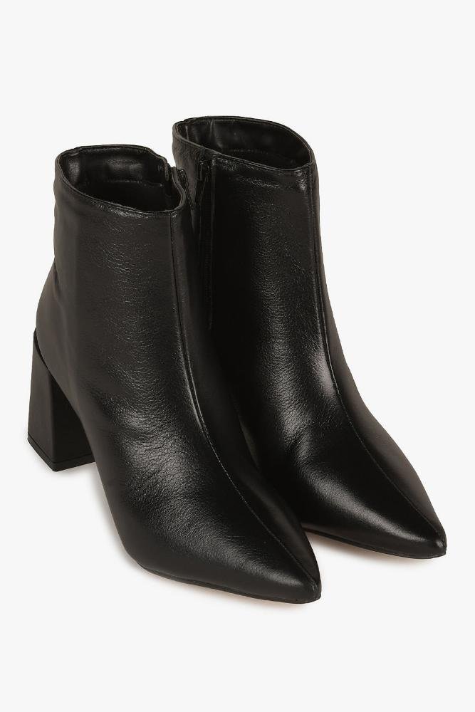 Bota Feminina Cano Médio Mundial Wynter Preto 4