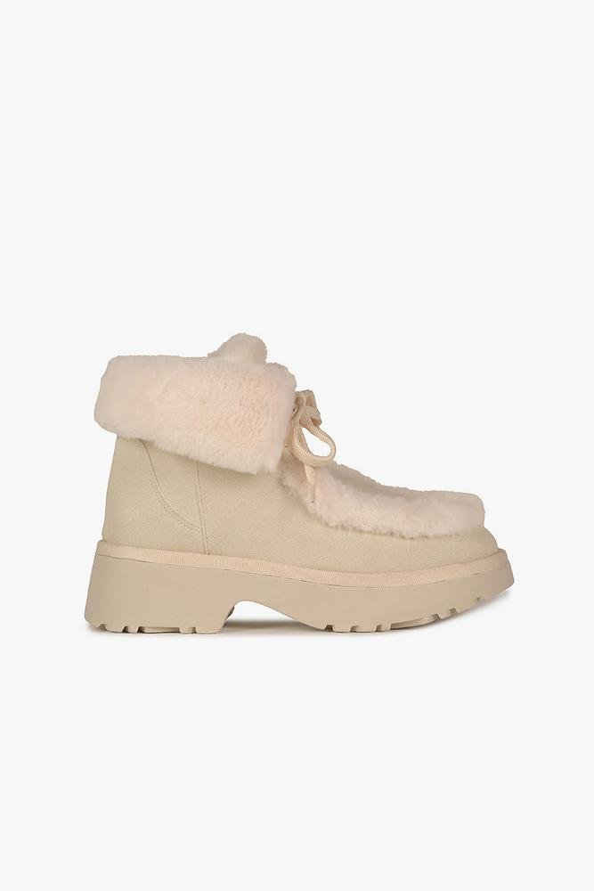 Bota Feminina Cano Curto Mundial Clair Off White 1