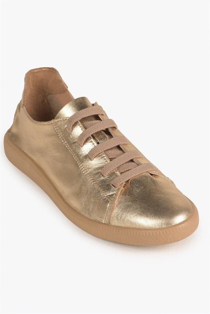 Tênis Feminino Casual Mundial Consuelo Dourado 4