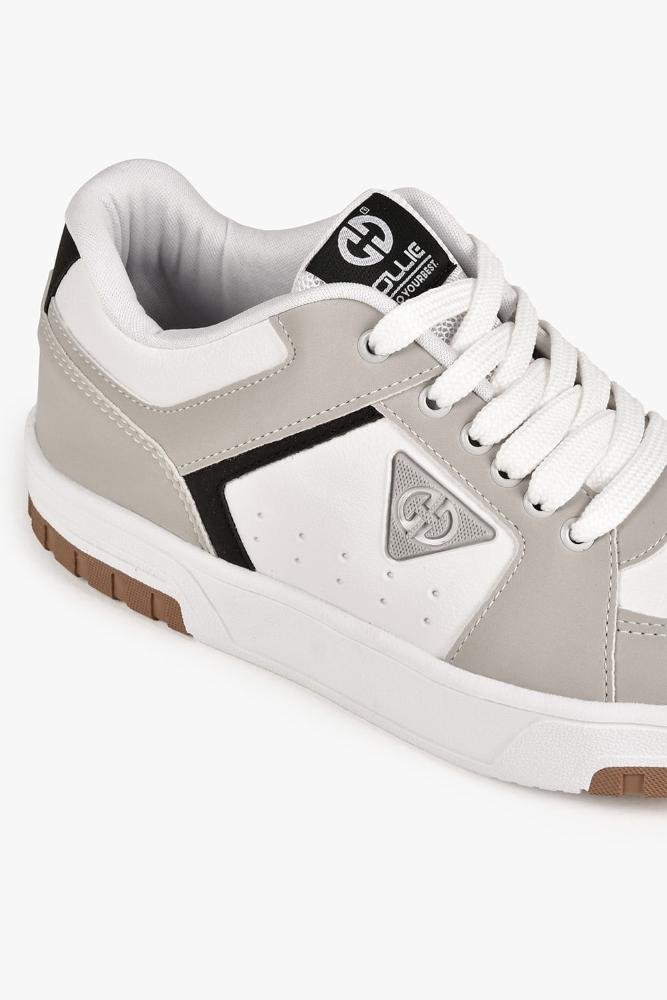 Tênis Masculino Ollie Volt 2 Branco/Cinza 2