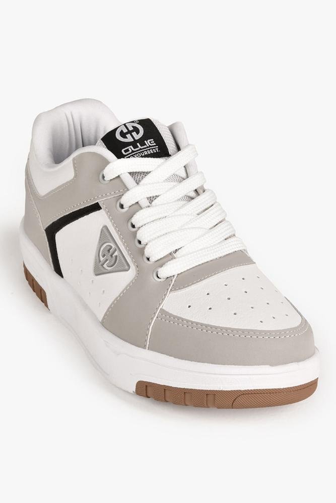 Tênis Masculino Ollie Volt 2 Branco/Cinza 4